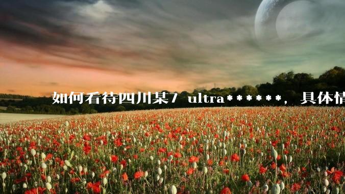 如何看待四川某7 ultra******，具体情况如何？